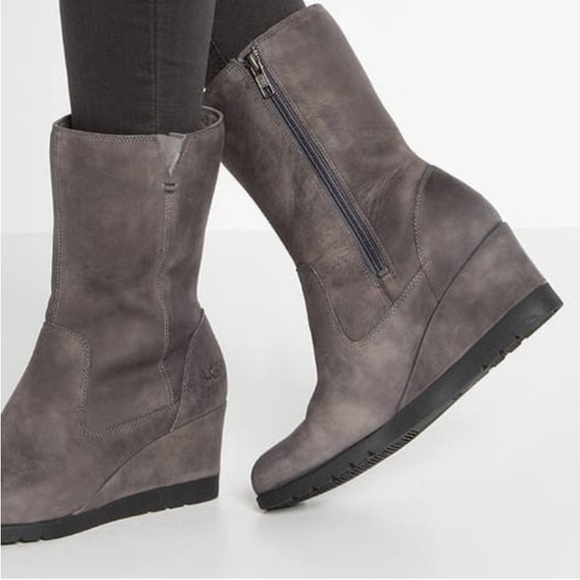 UGG Jolie Wedge Ankle Boot - Picture 1 of 15